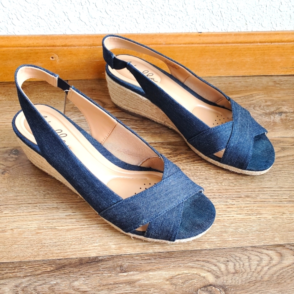 Denim Sandals